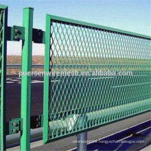 hot sales PVC coated Expanded Metal Fence manufacturer used in packing station